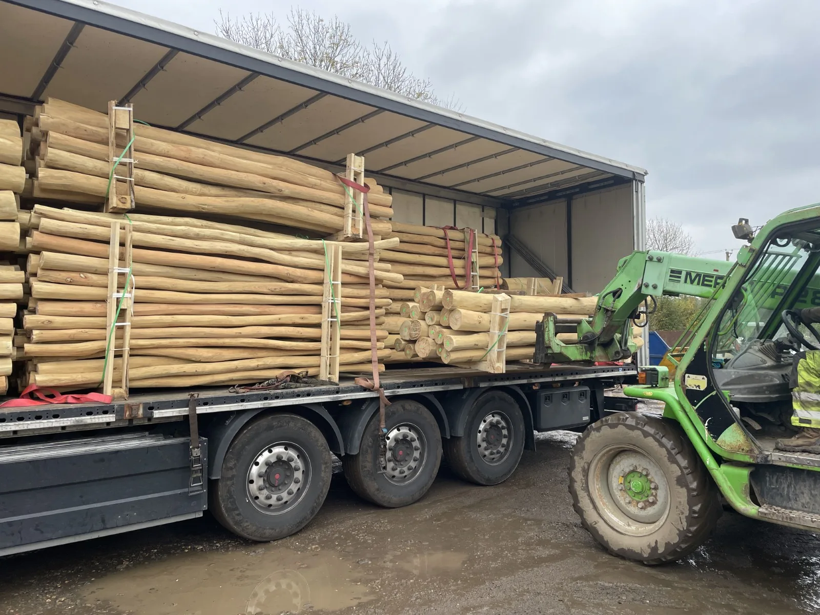 Our monthly timber stock delivery – November